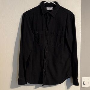 Old Navy Classic Black Button Down Shirt Size M